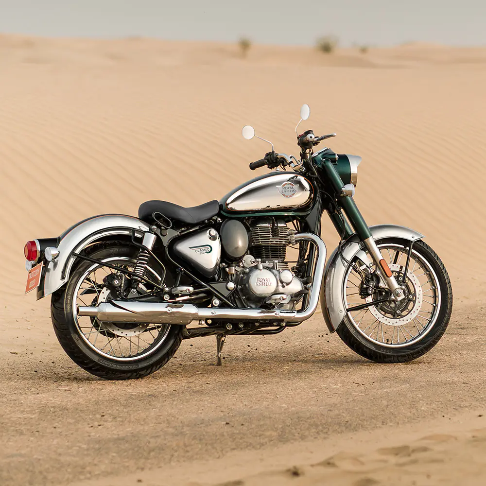Royal Enfield Classic 350 lifestyle shot