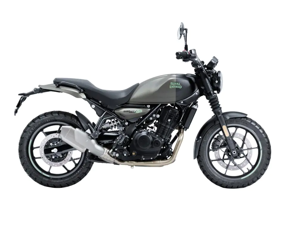 Royal Enfield Guerrilla 450 - roadster op Sherpa-platform