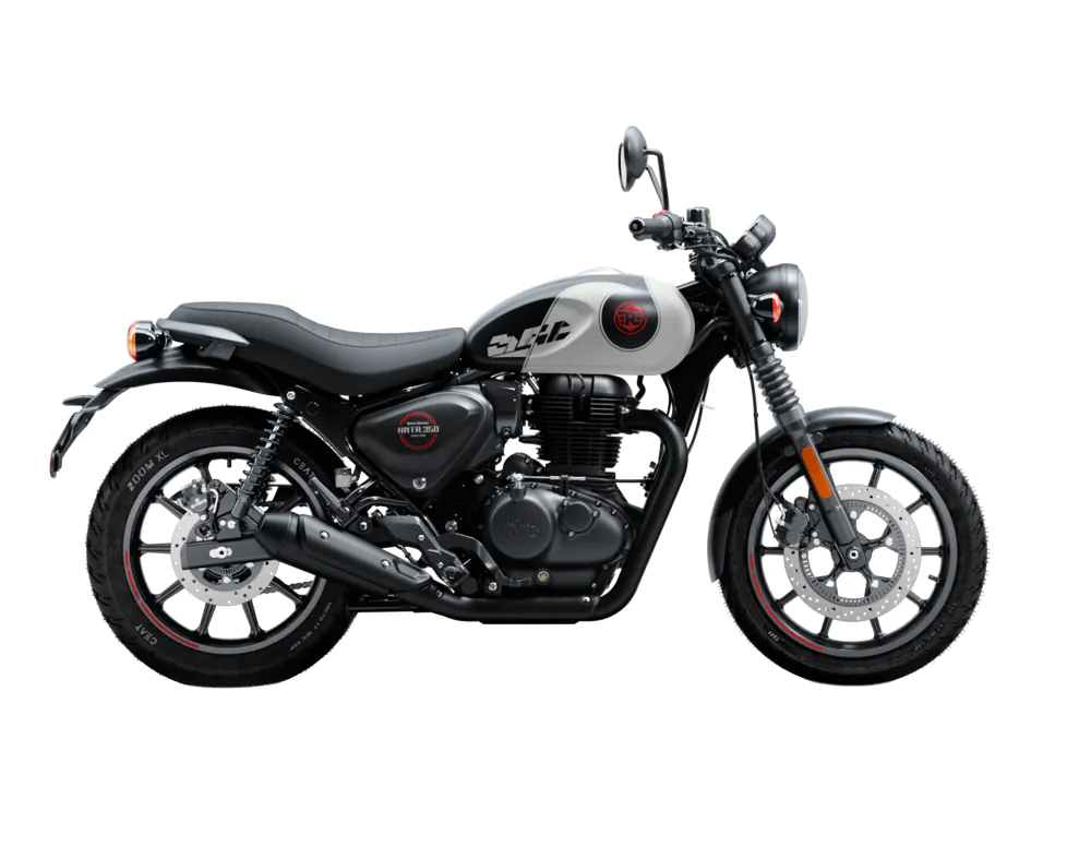 Royal Enfield Hunter 350 - stedelijke roadster, lichtste model