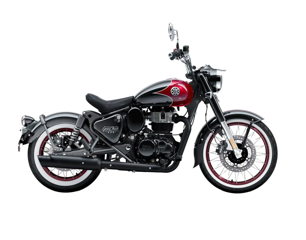Royal Enfield Goan Classic 350 - bobber-stijl met whitewall banden