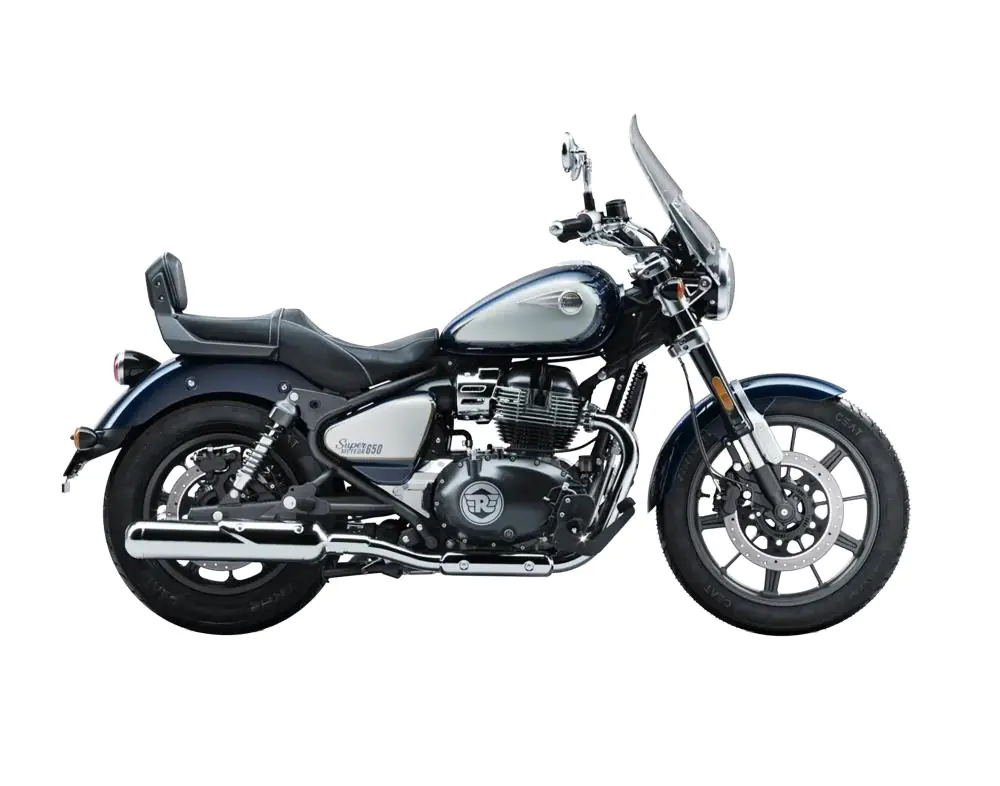 Royal Enfield Super Meteor 650 - touring cruiser met laagste zit