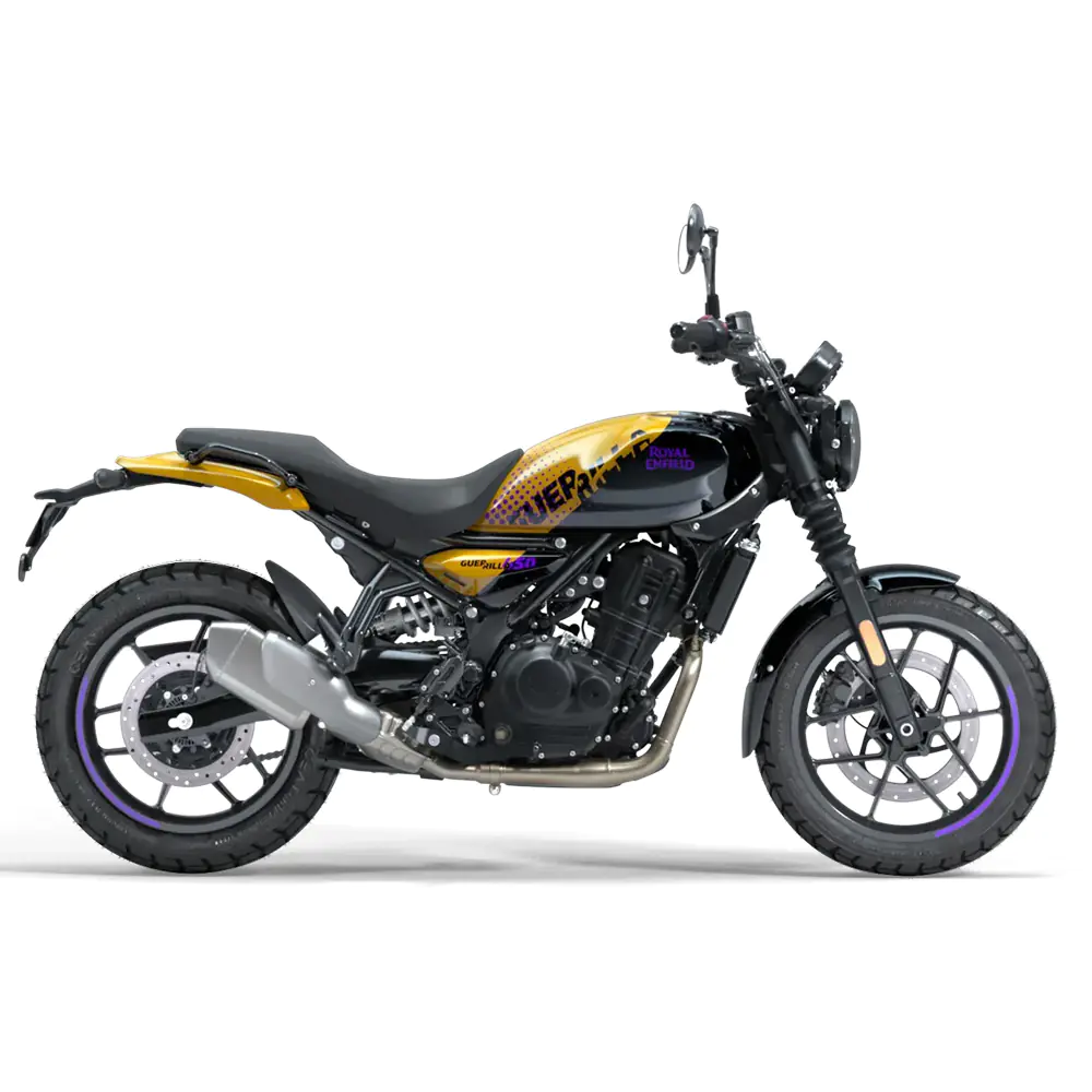 Royal Enfield Guerrilla 450 Yellow Ribbon