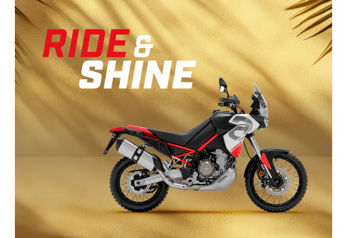 Ride & Shine Actie Aprilia
