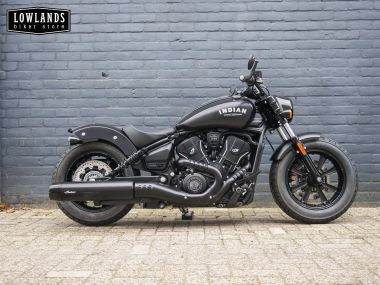 Indian Scout Bobber 1250 Black Smoke Limited Tech