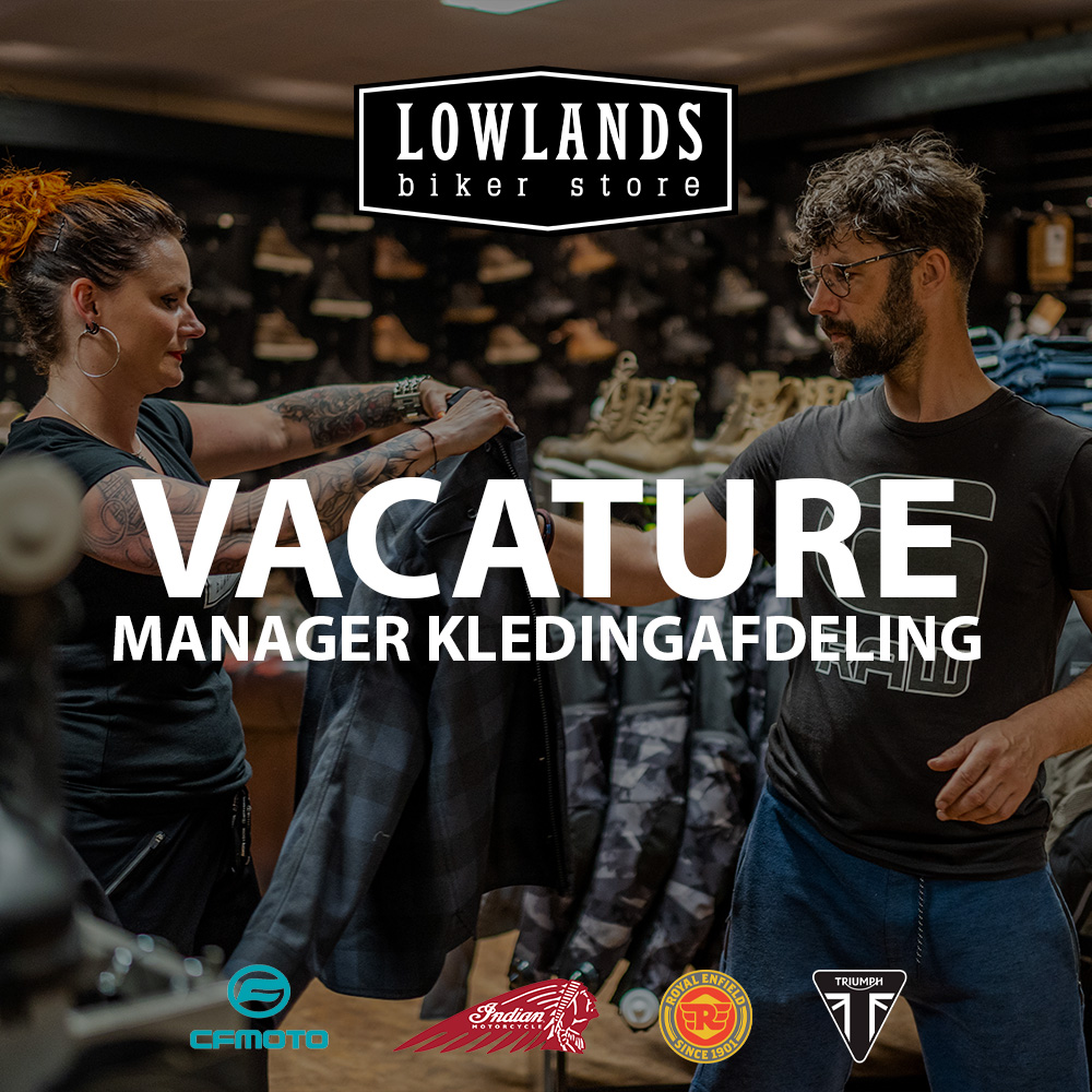 Vacature Verkoopadviseur motorkleding