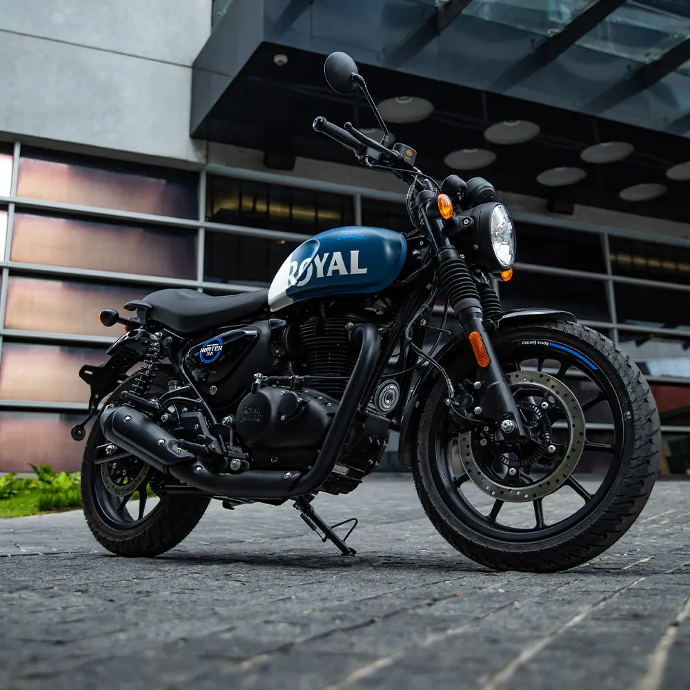 Royal Enfield Hunter 350 detail wielen