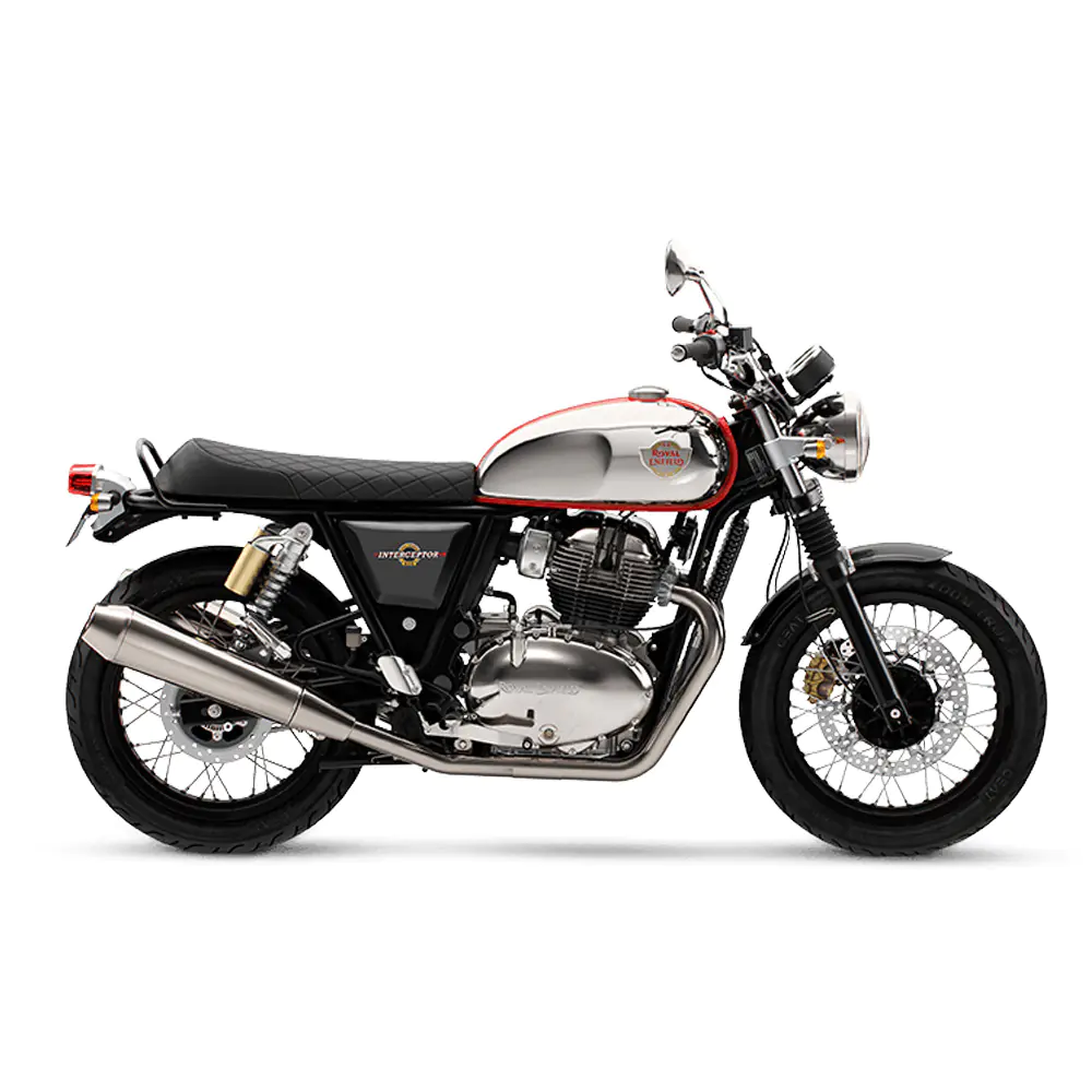Royal Enfield Interceptor 650 Mark 2 Chrome bij Lowlands Biker Store Zwolle